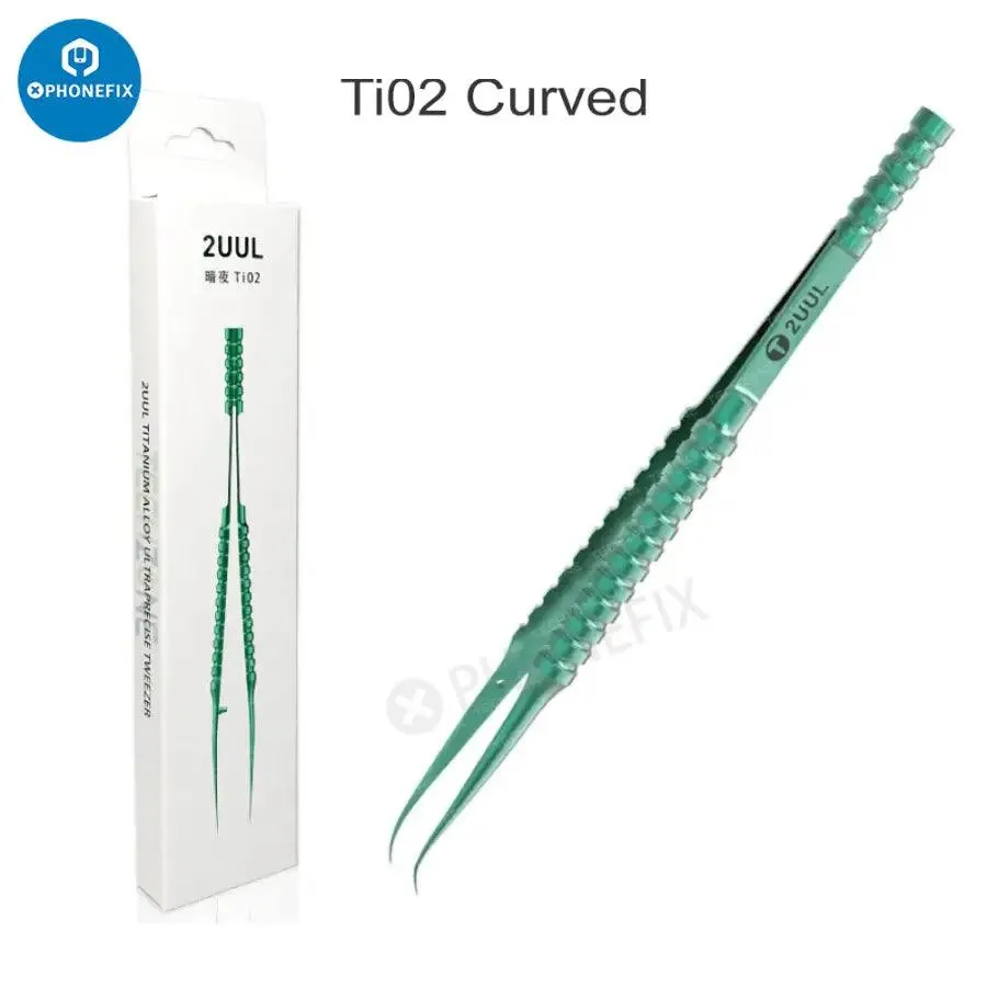 2UUL Tweezers Ultra-precision Titanium Alloy Fingerprint Tweezers