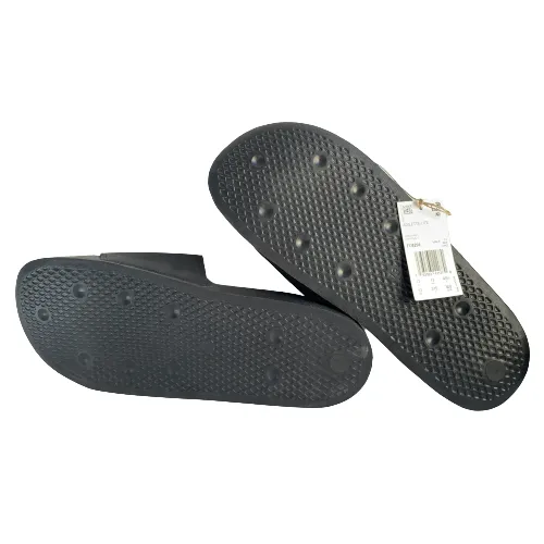 Adidas Black Men's Adilette Slides | Brand New |