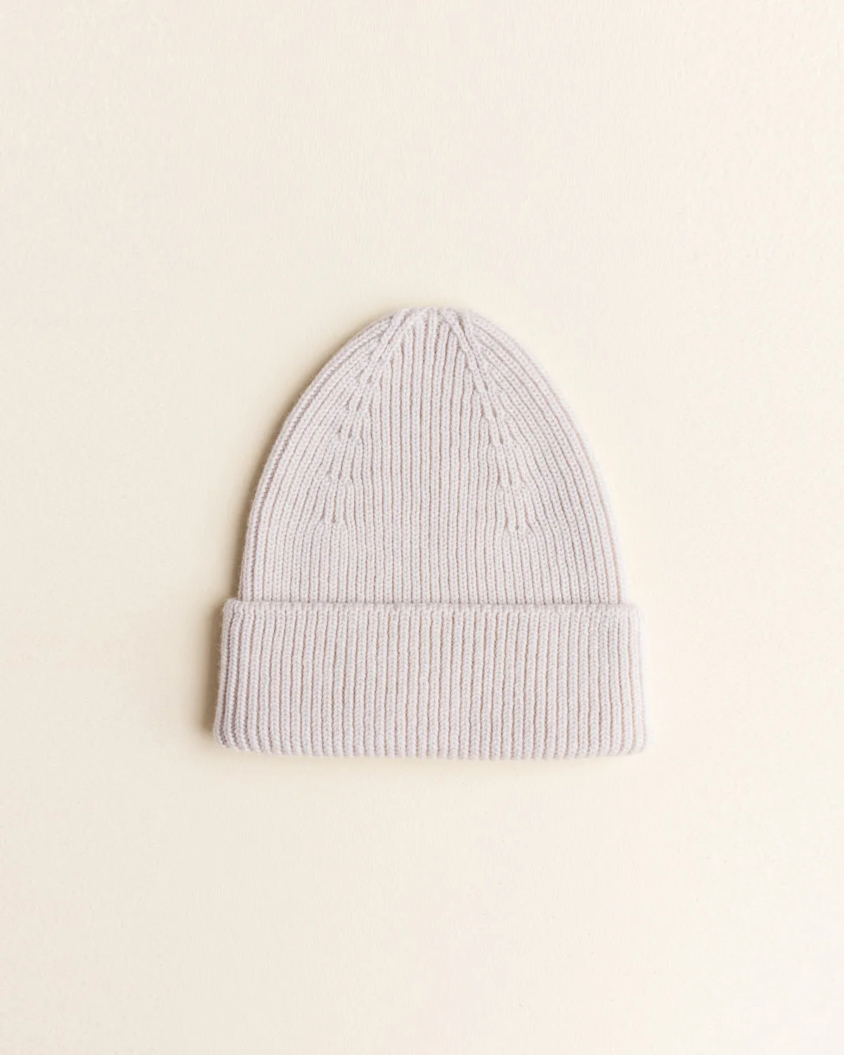 Adult Beanie Fonzie - Off White <br>hvid