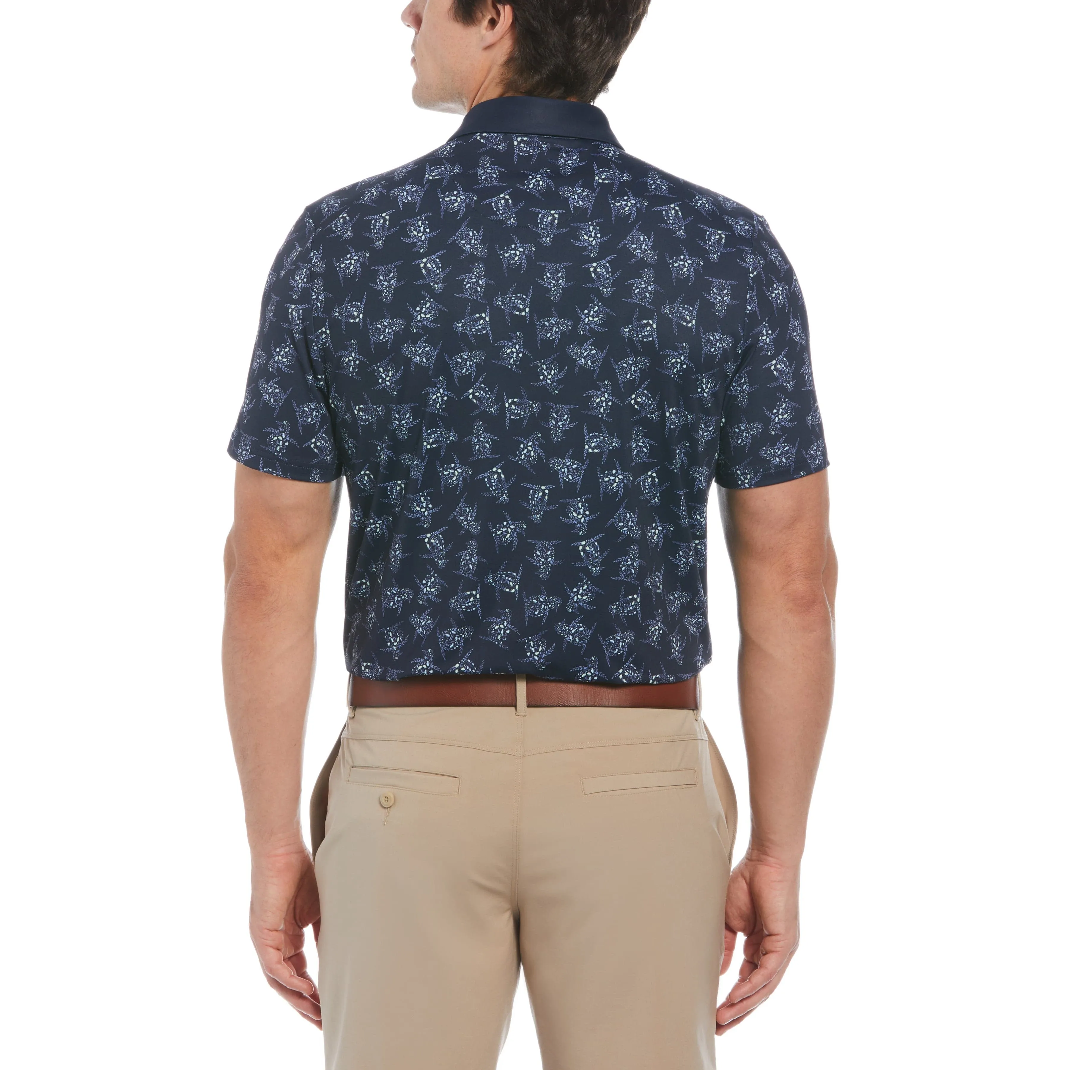 All-over 60's Floral Pete Print Golf Polo