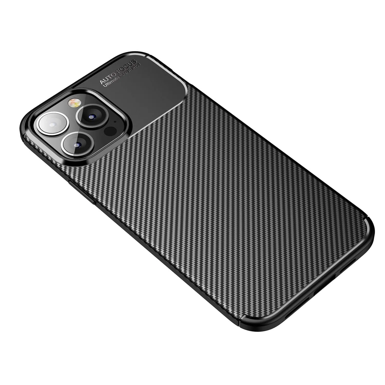 Anti-Slip Carbon Series Slim Case - iPhone 13 Pro Max