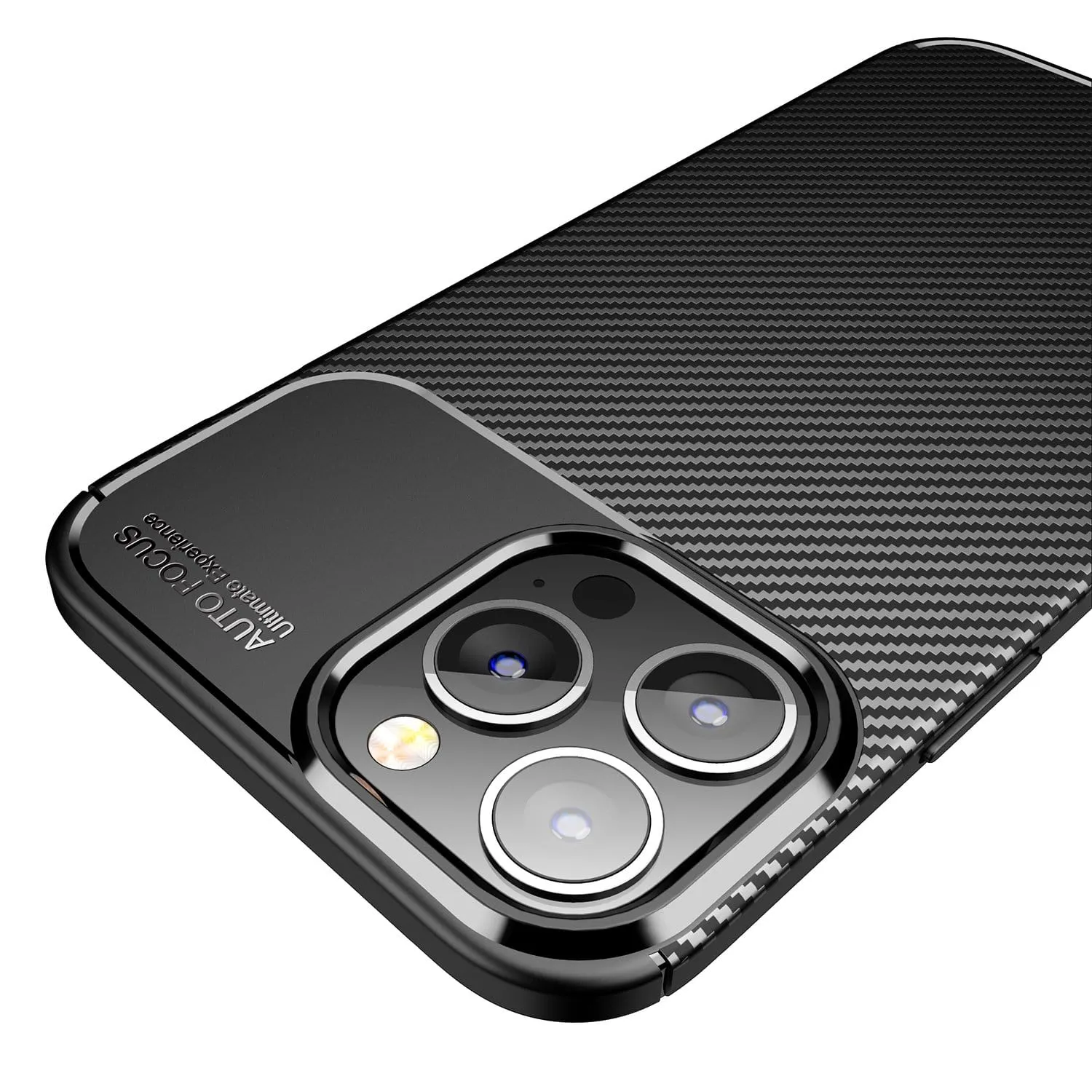Anti-Slip Carbon Series Slim Case - iPhone 13 Pro Max