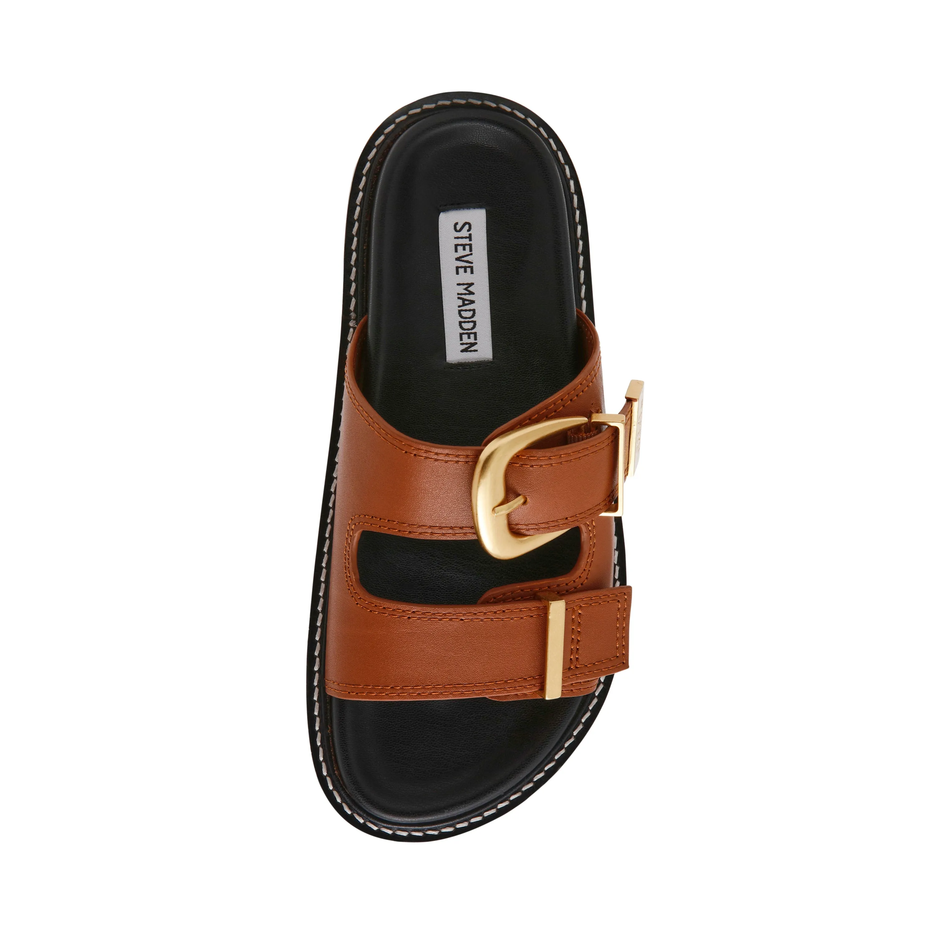 Arch Slides COGNAC LEATHER