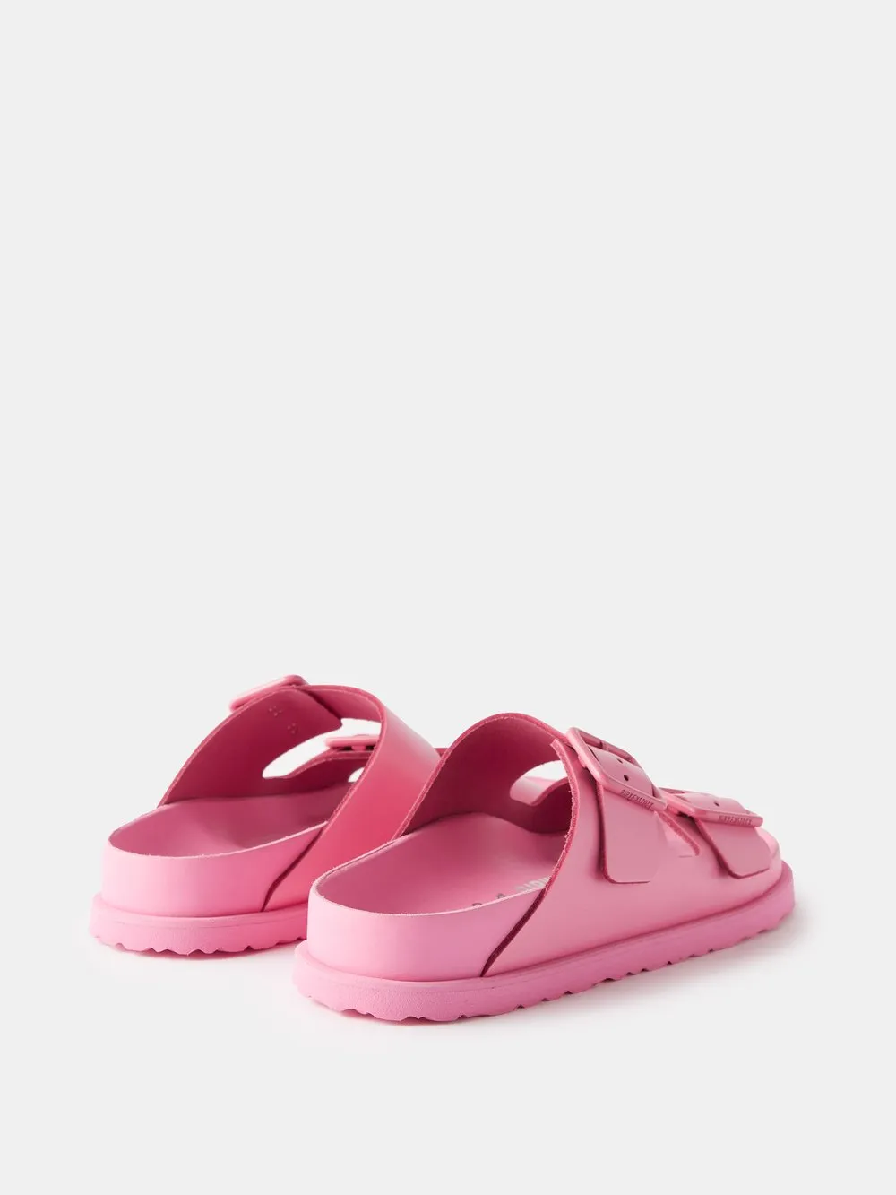 Arizona Birkenstock leather sandals, pink