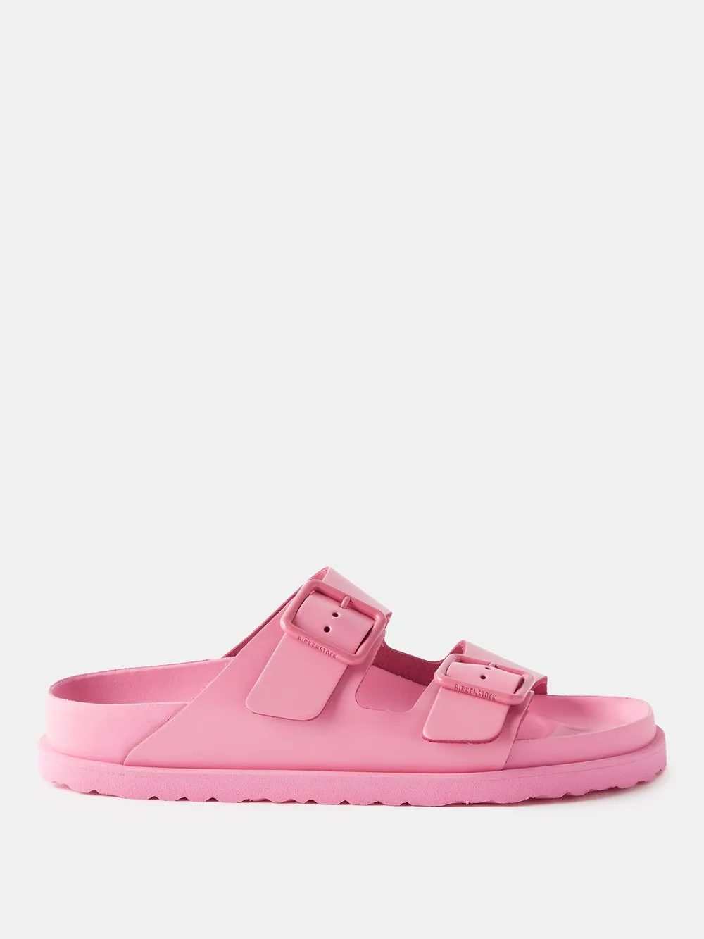 Arizona Birkenstock leather sandals, pink