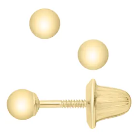 Ball Stud Earrings