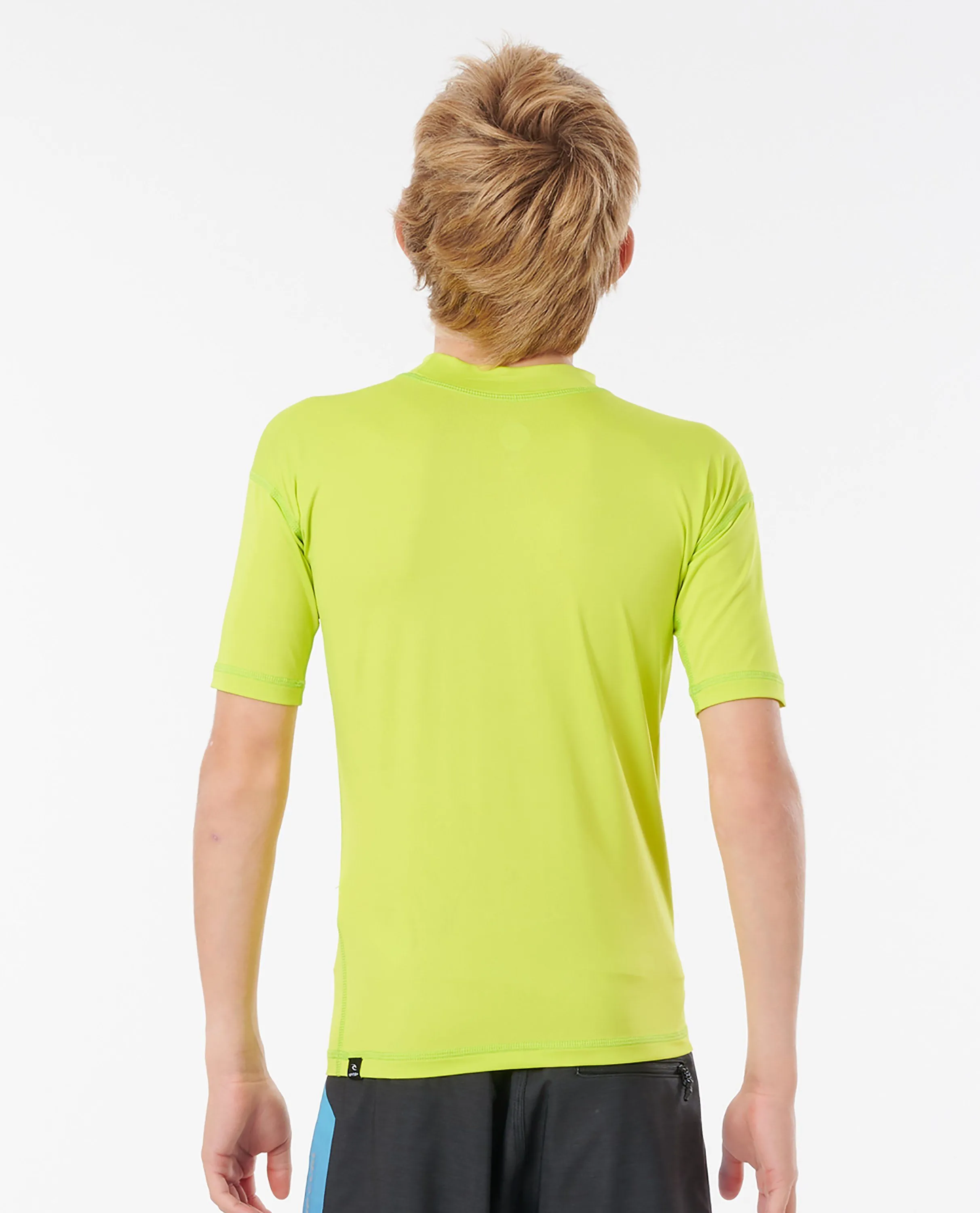 Boys Corp Short Sleeve Rash Vest