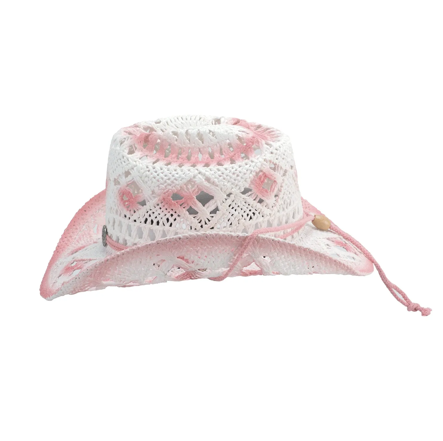 Bullhide Fontana Kids White/Pink