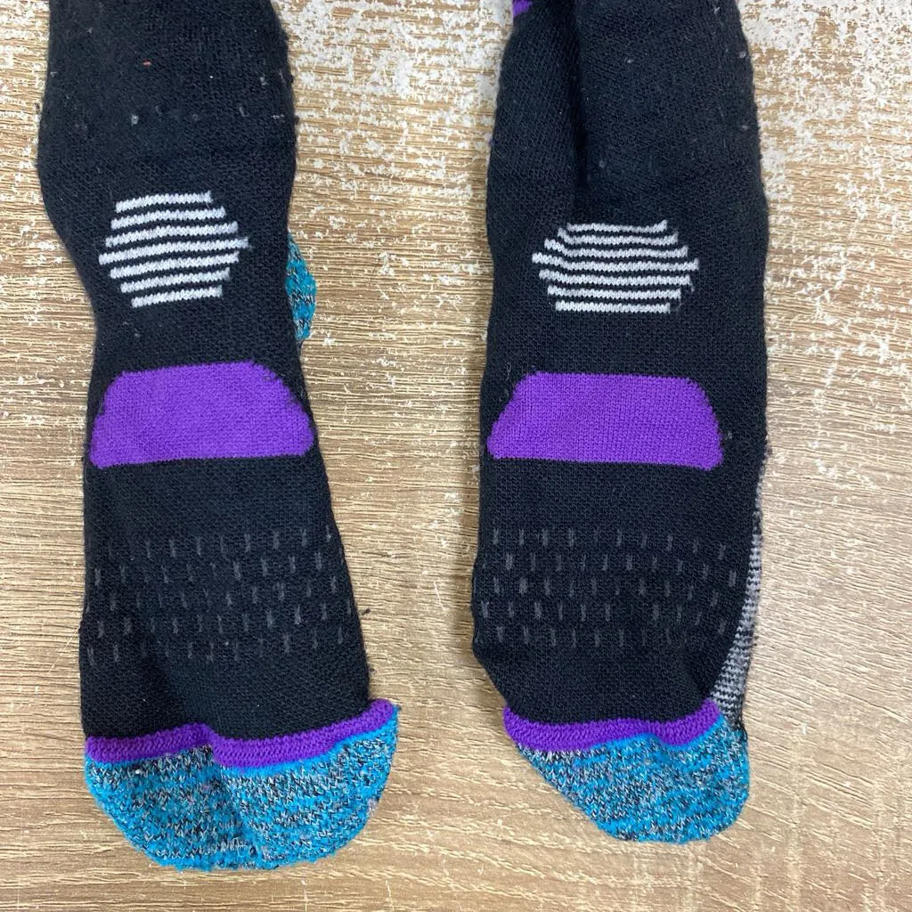 Burton - Kid's Midweight Ski Socks - MSRP $25: Black -children-