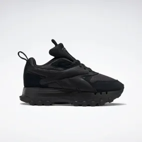 Cardi B Classic Leather V2 Shoes Black/Black/Pure Grey 8
