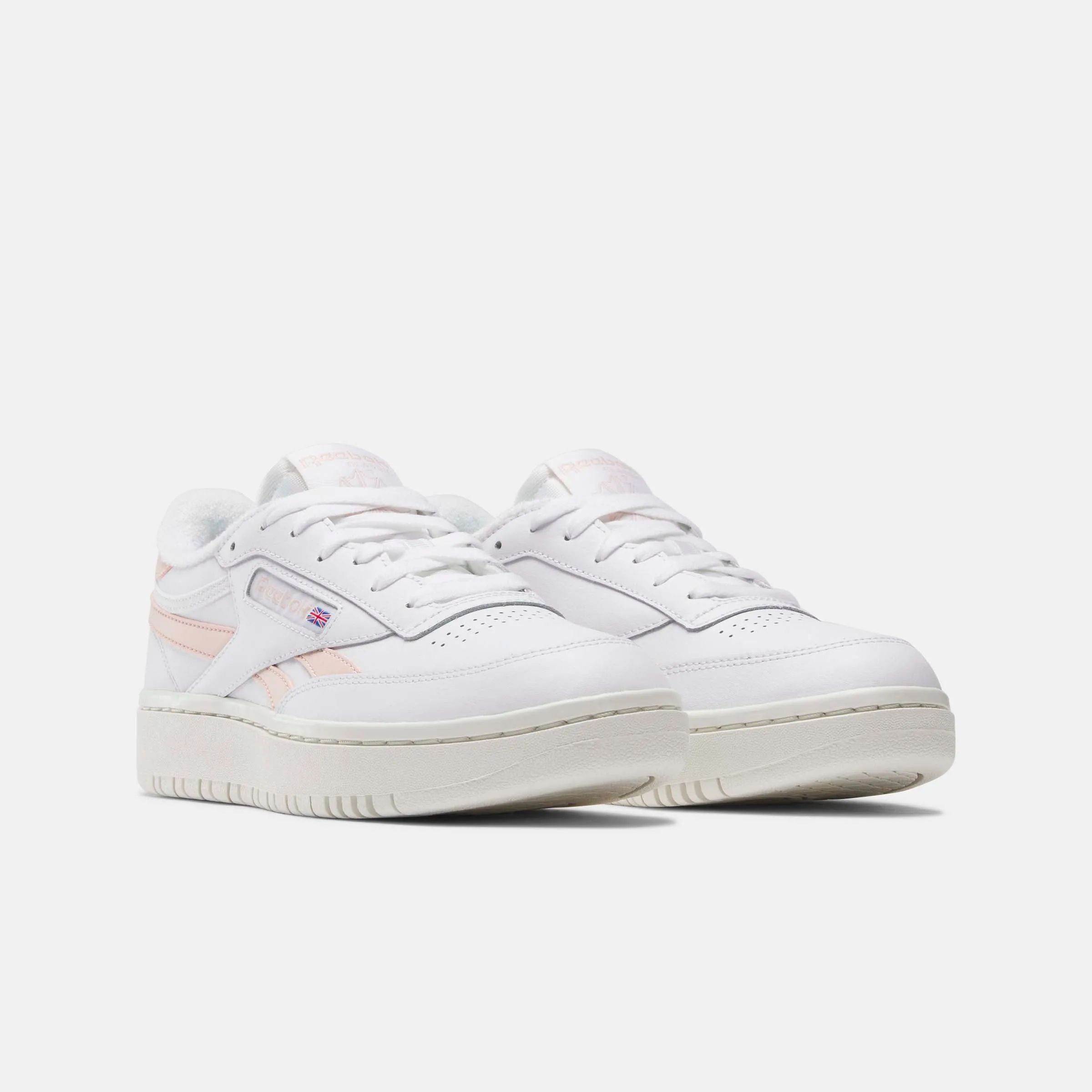 Club C Double Women's Shoes Chalk/Possibly Pink/White