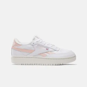 Club C Double Women's Shoes Chalk/Possibly Pink/White