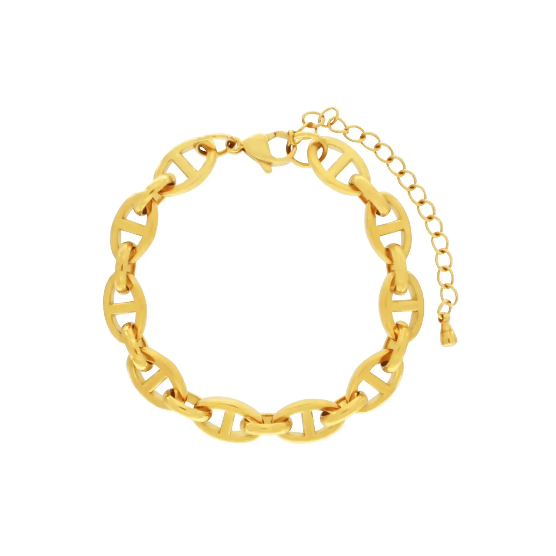 Courage Waterproof Multi Dansk Bracelet 18K Gold Plating