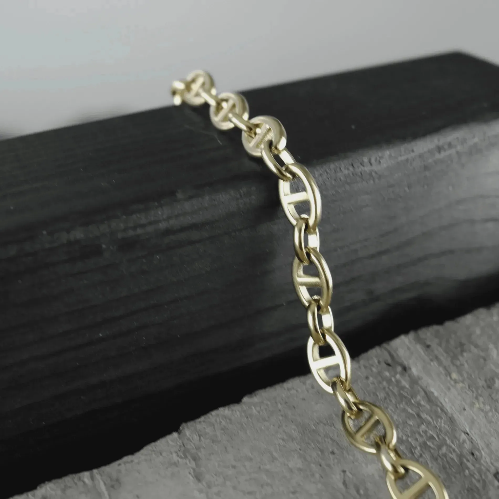Courage Waterproof Multi Dansk Bracelet 18K Gold Plating