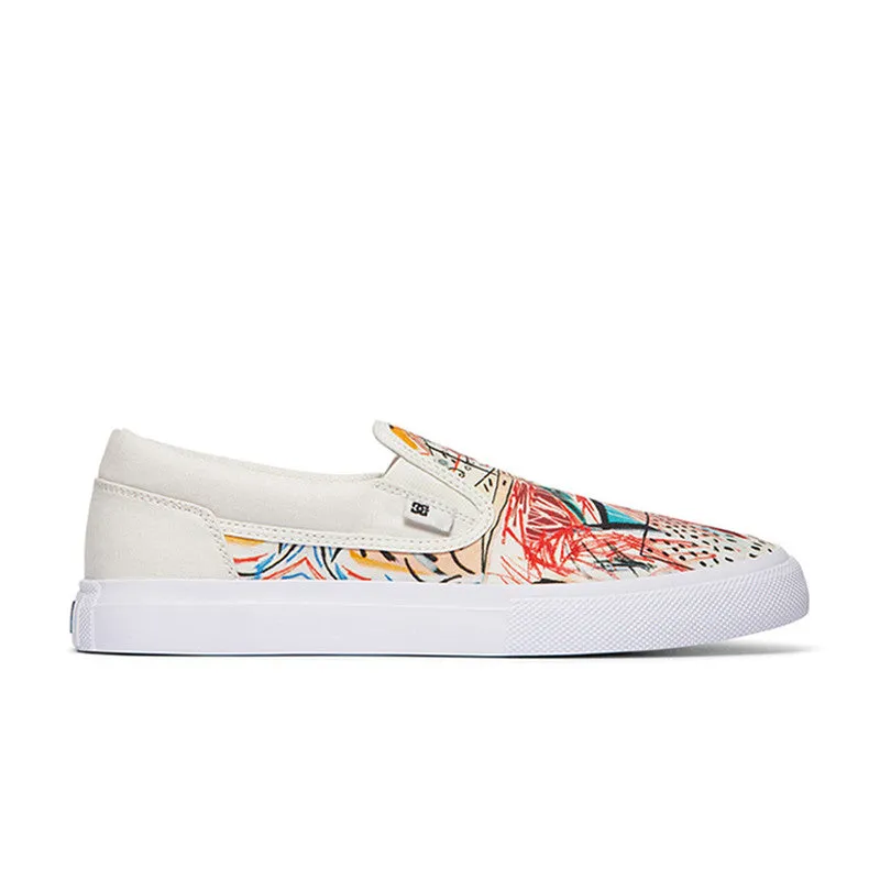 DC Mens Basquiat Manual Slip-On Shoes