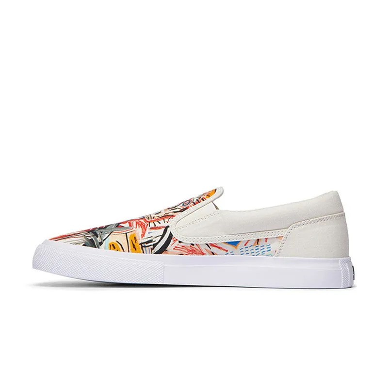DC Mens Basquiat Manual Slip-On Shoes