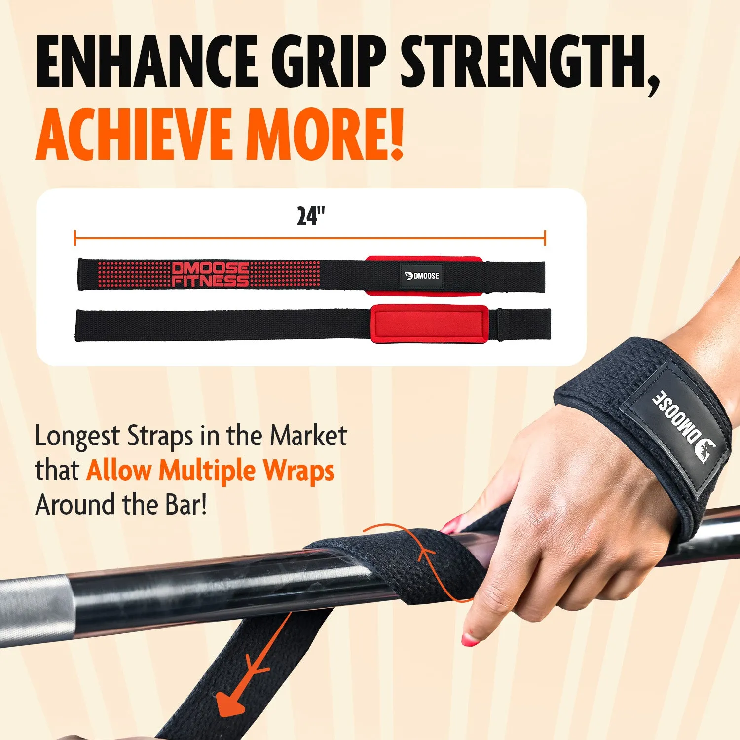 DMoose Lifting Straps