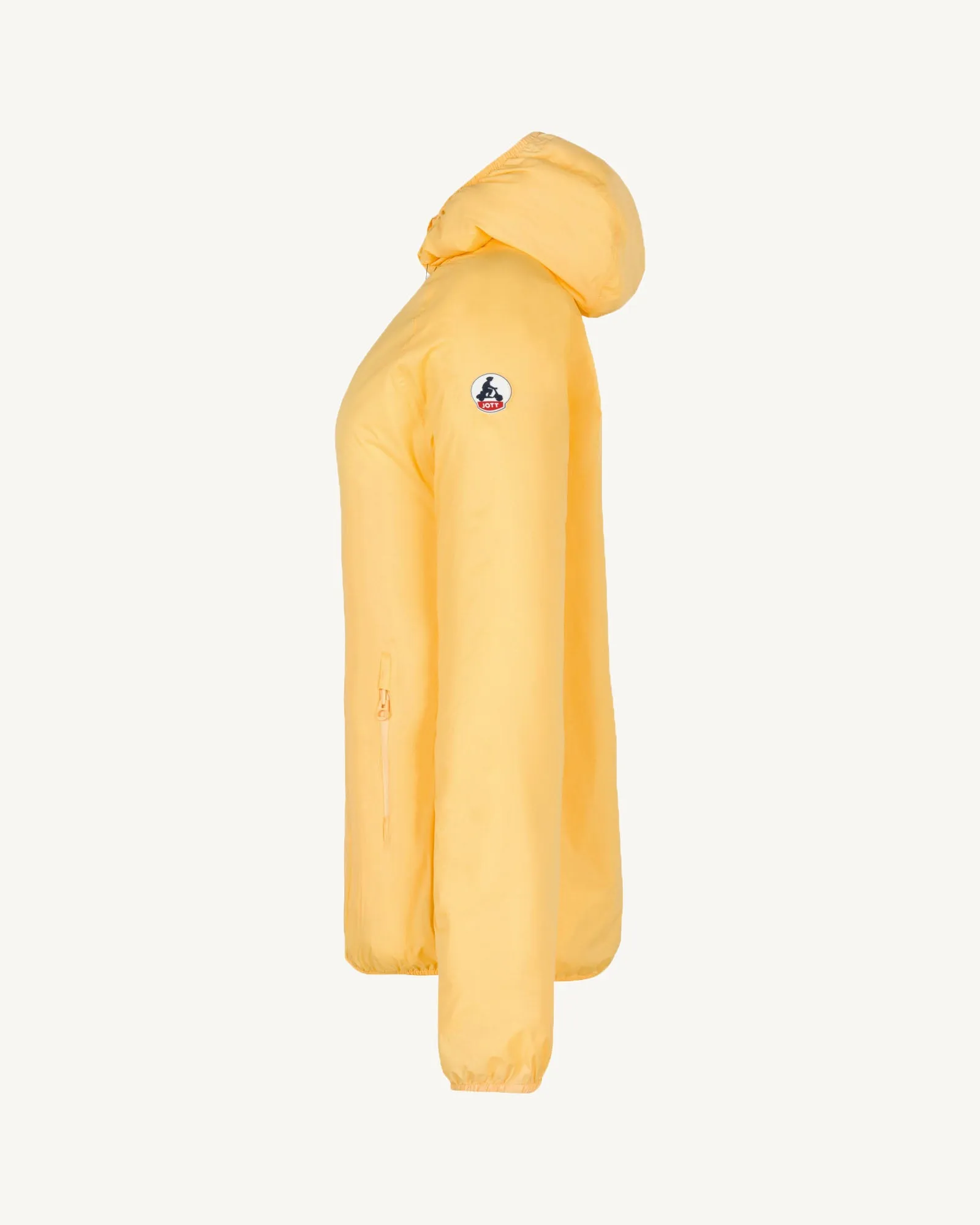 Feroe packable waterproof jacket Honey