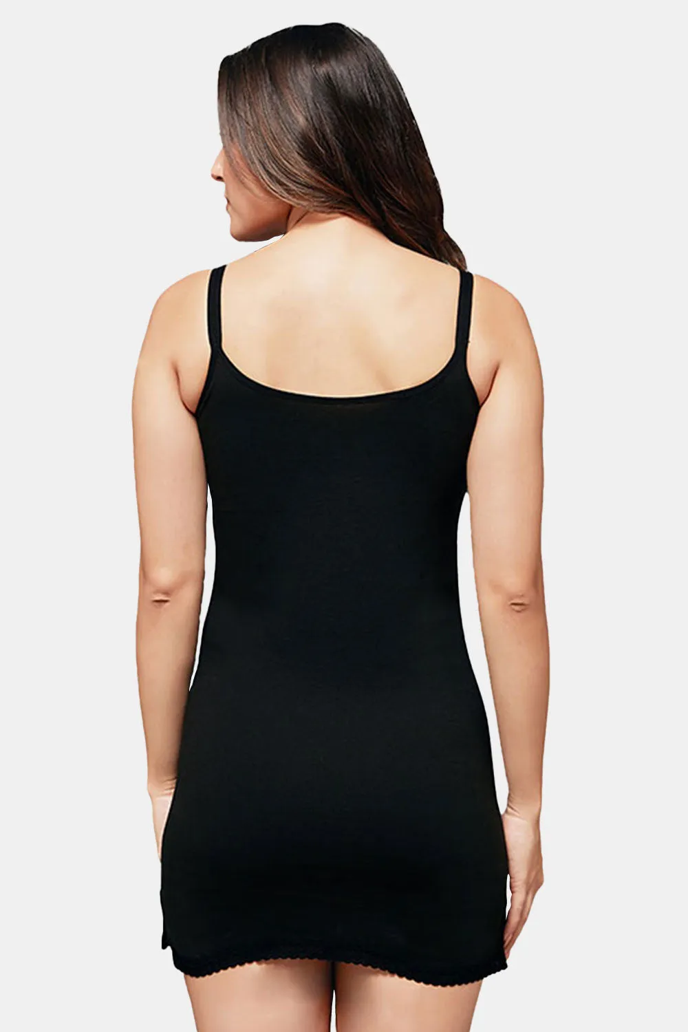 Full Coverage Sweat Absorbent Cotton Intimacy Kurta Slip - IN09