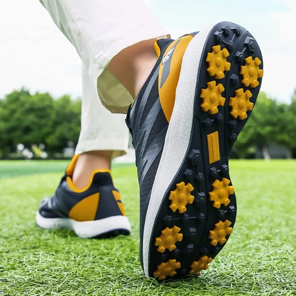Golf Shoes Men Professional Golf Wears Breathable Spikeless Golfers Sneakers Anti Slip Walking Footwears
