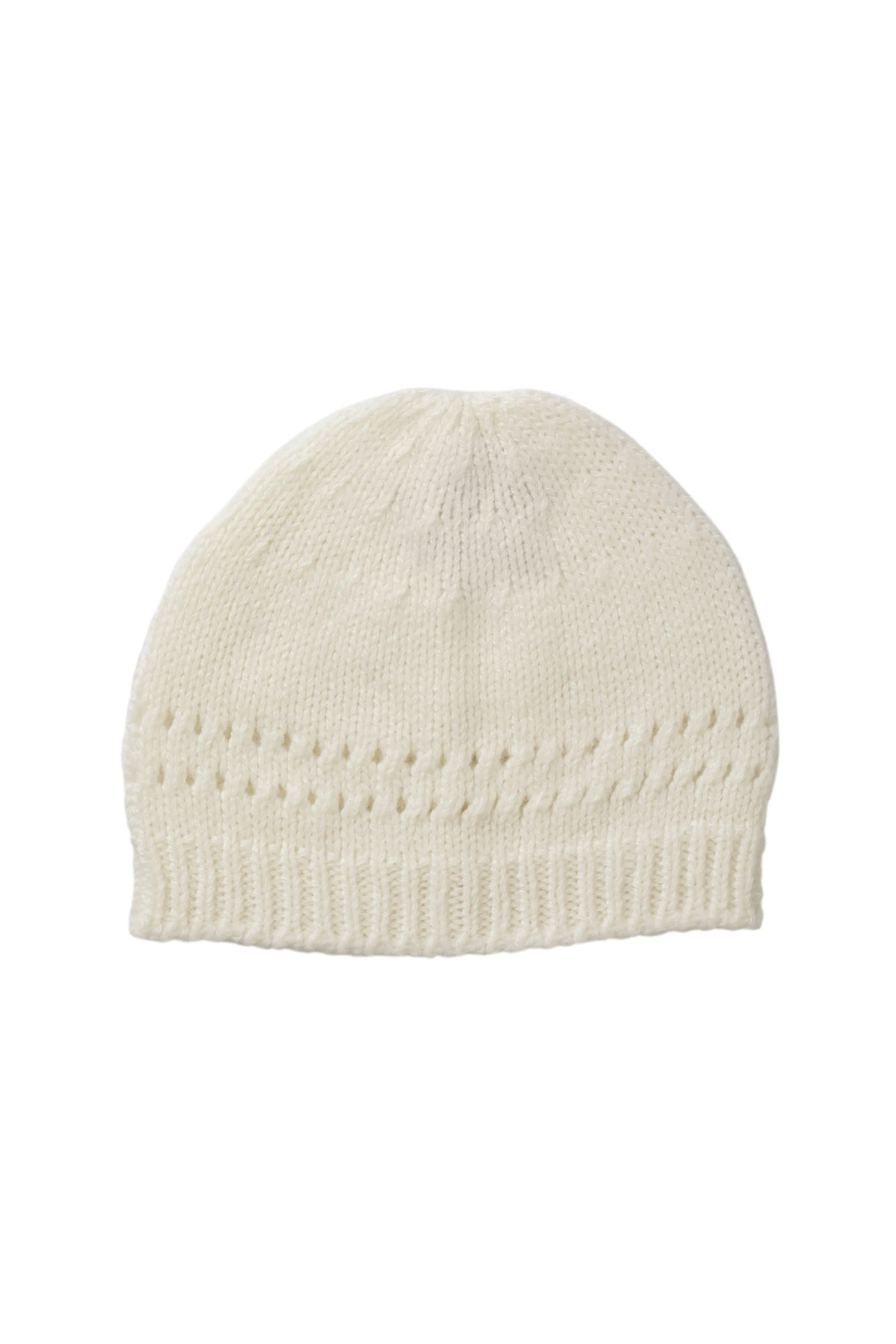 Hand Knitted Cashmere Baby Beanie