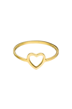 Heart Ring Gold