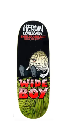 Heroin Skateboards Shellraiser 3 Deck 10.75 Skateboard Deck - Tabla Skate