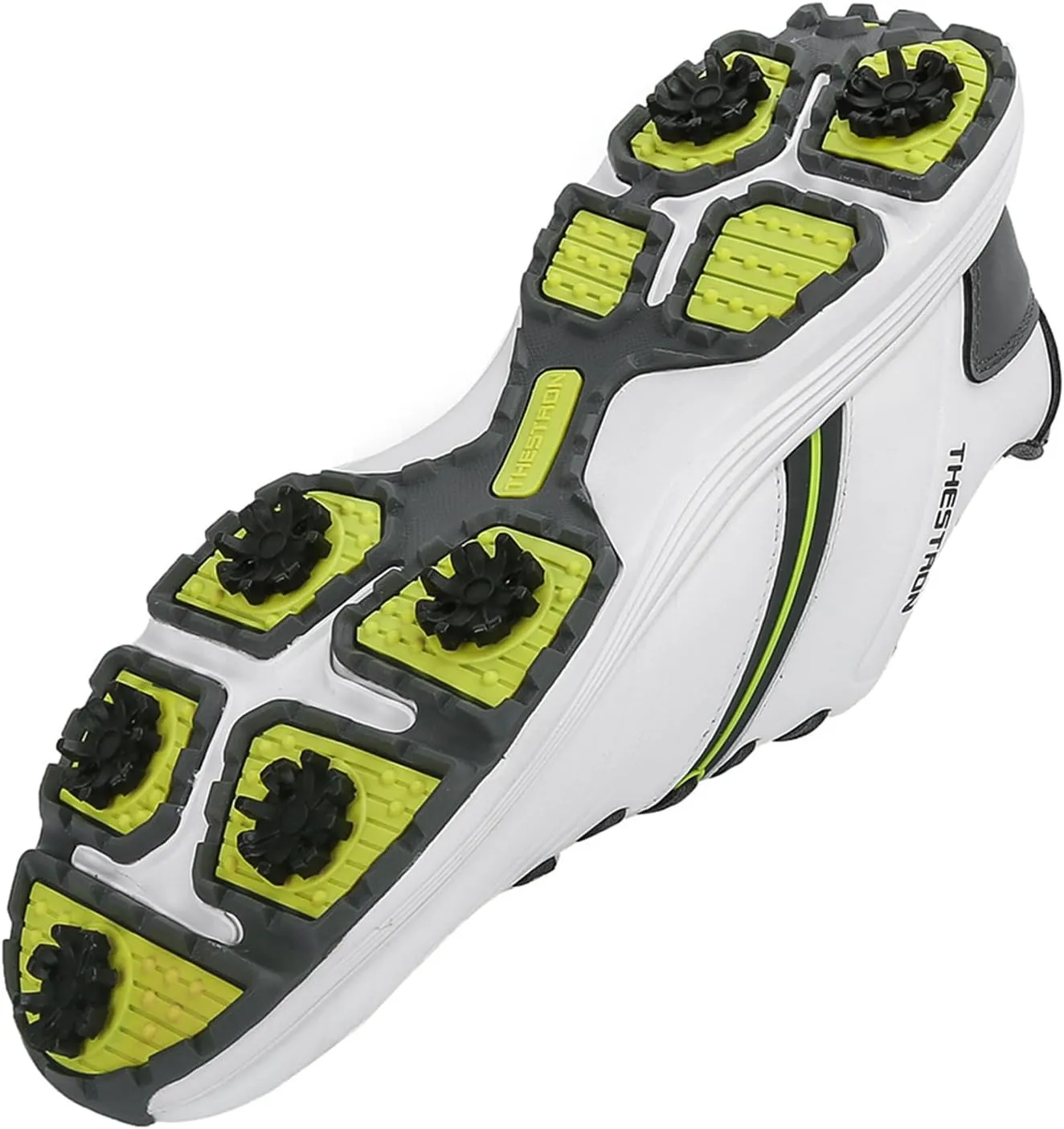 JiuQing Golf Shoes Men Waterproof Spikes Professional Golfing Trainers Anti Slip Comfortable