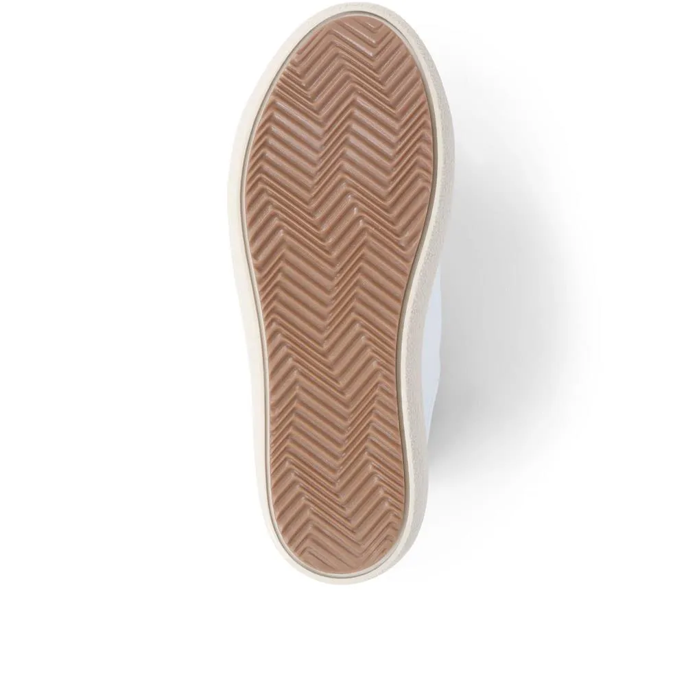 Leather Lace Up Trainers - PALMI37500 / 324 061