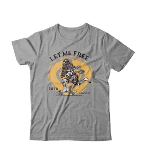 LET ME FREE T-Shirt - Athletic Grey
