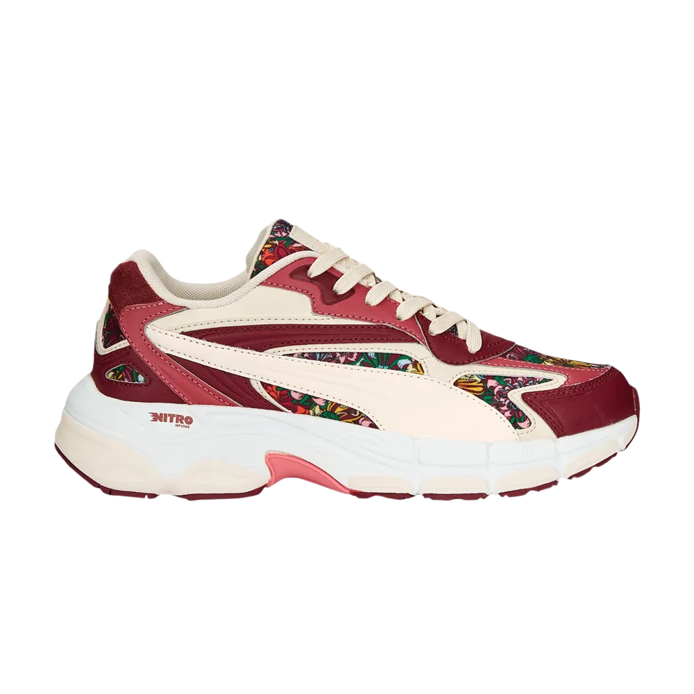 Liberty of London x Wmns Teveris Nitro Puma sneakers, red