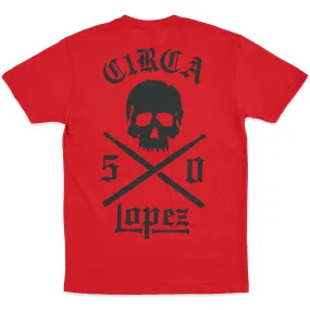 LOPEZ 50 T-Shirt - Red/Black