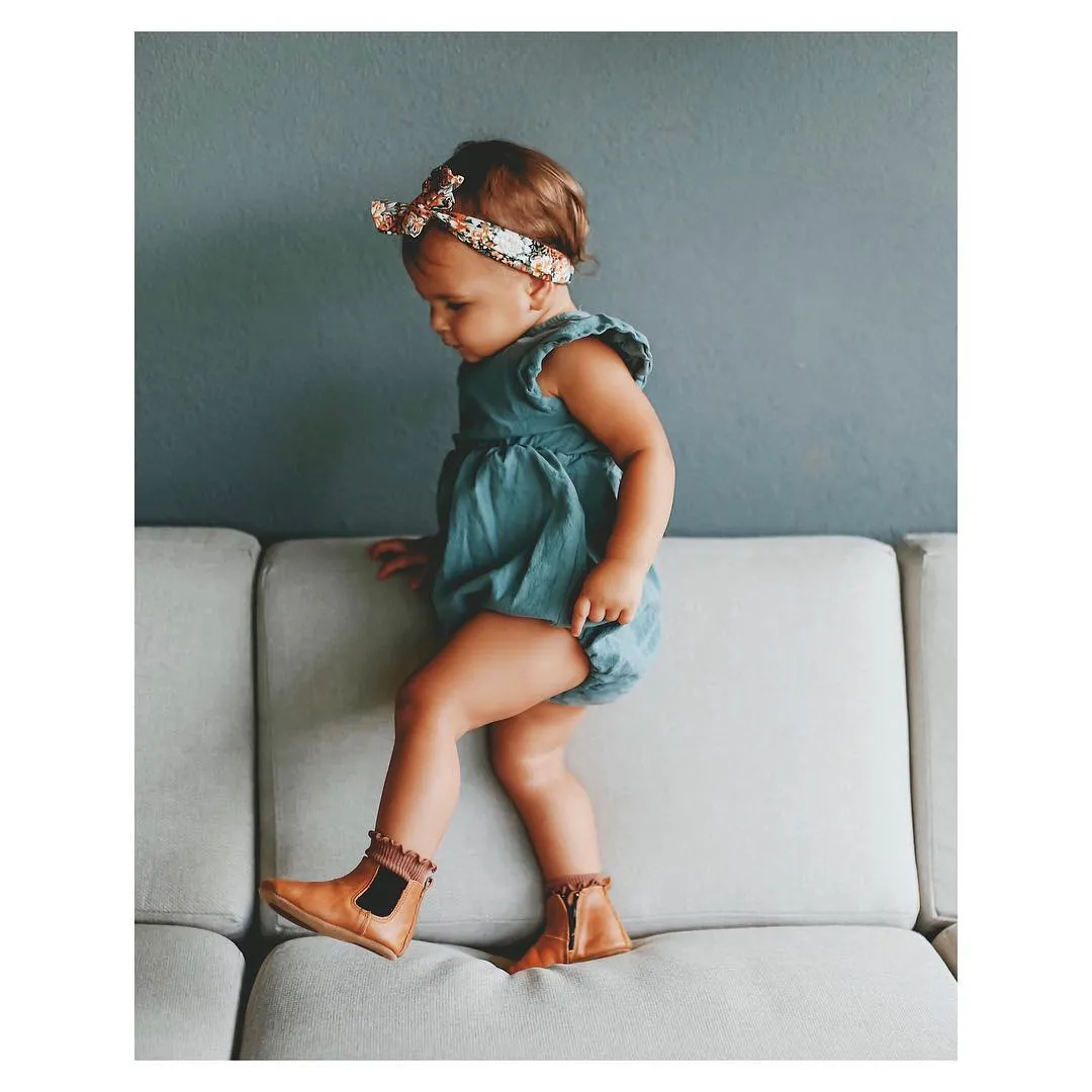 Luca Baby Boots - Honey