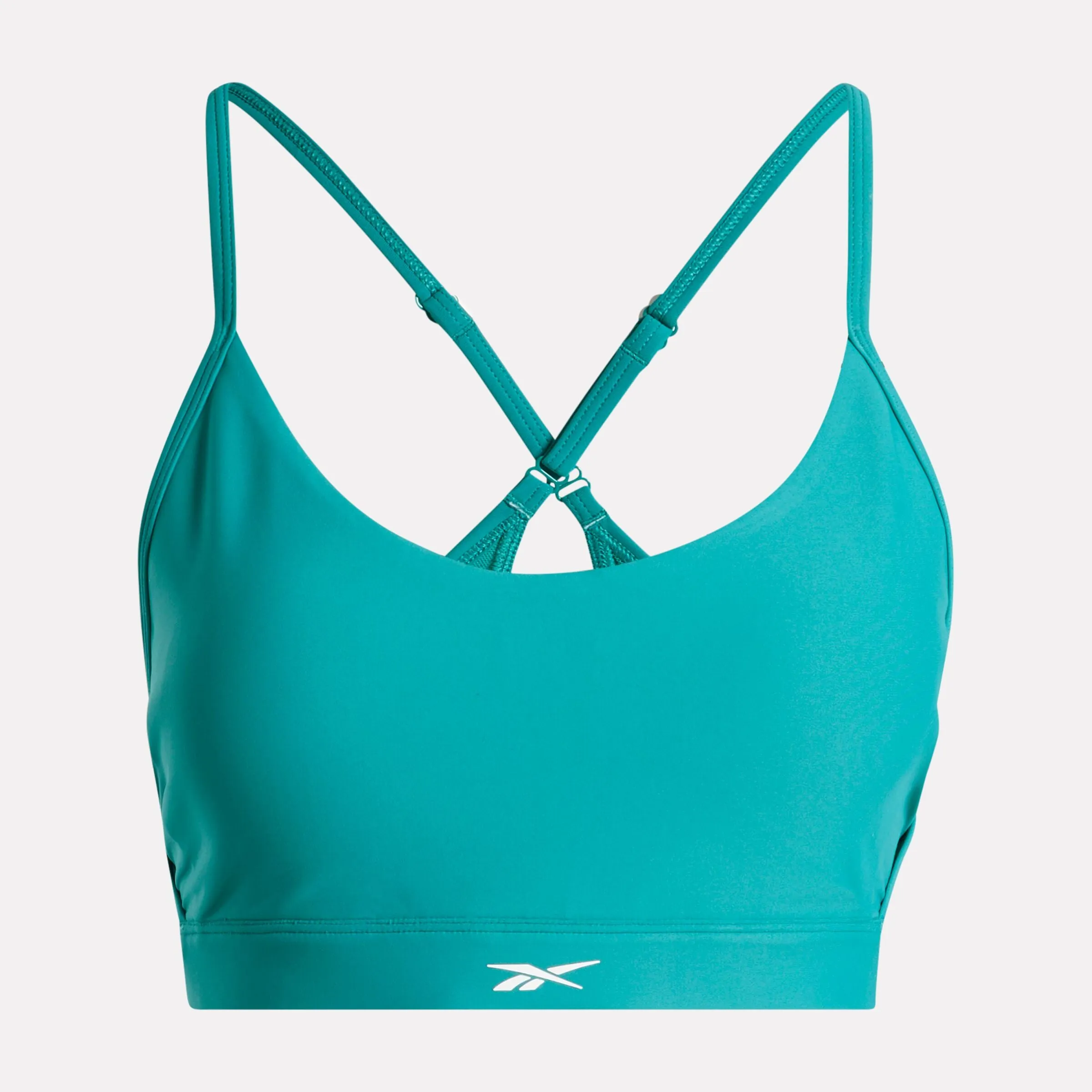 Lux Strappy Sports Bra Team Teal