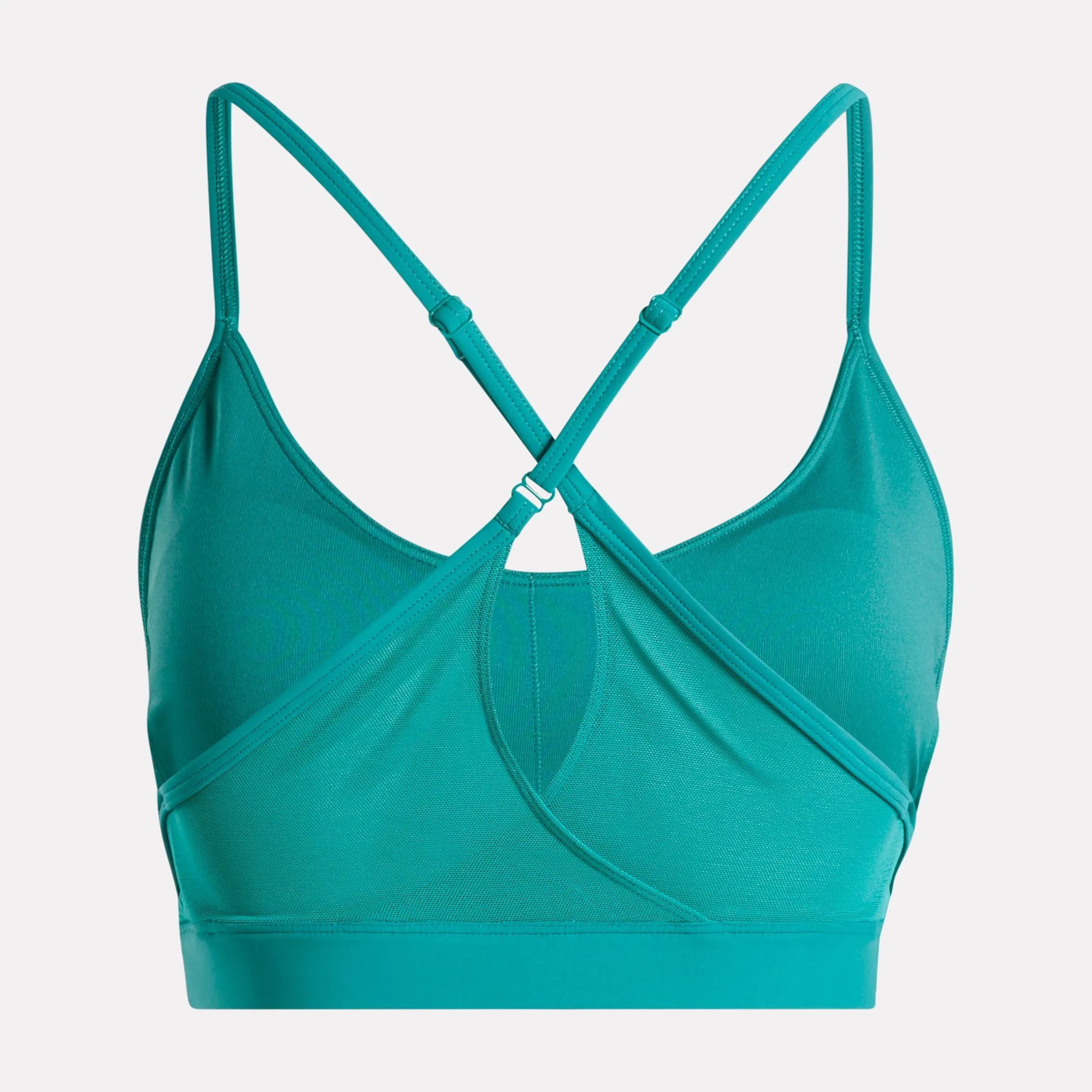 Lux Strappy Sports Bra Team Teal