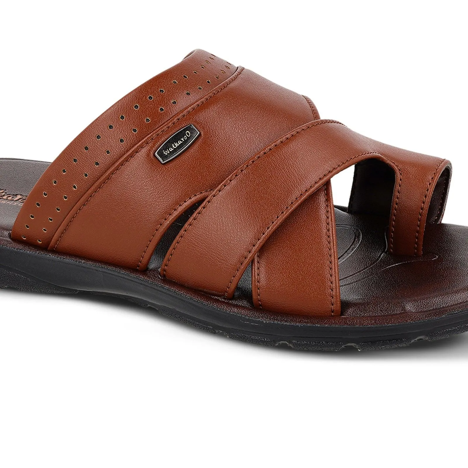 Men's Daily Wear and Office Sandals - WE1354 Brown