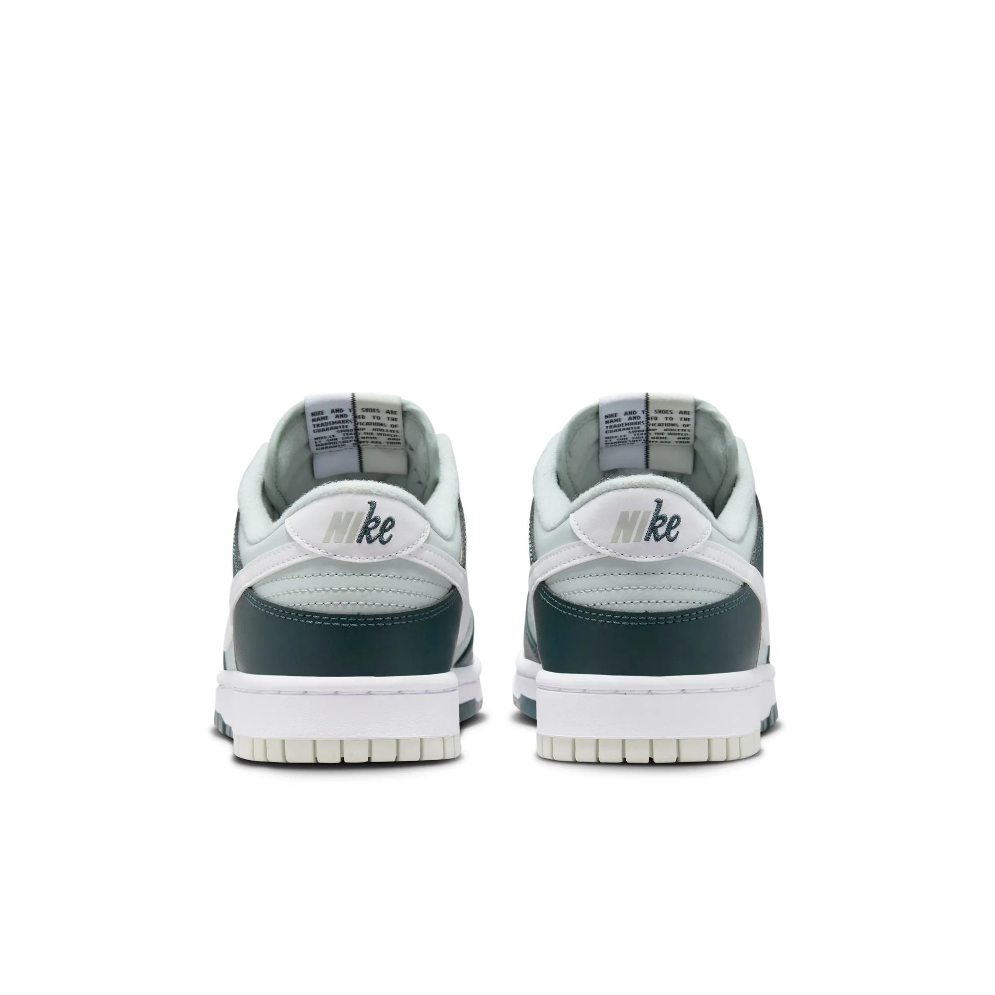 Men's Nike Dunk Low Retro Premium-DEEP JUNGLE/WHITE-LIGHT SILVER