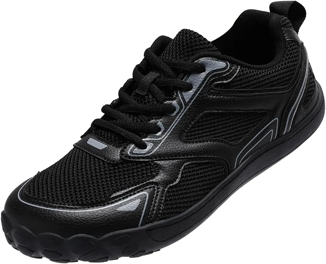 Men's Running Shoes Barefoot Shoes Training Wide Toe Low Top Slip On Casual Sports Walking Tennis Sneakers Zero Drop Sole Comfortable Fashion Sports Breathable