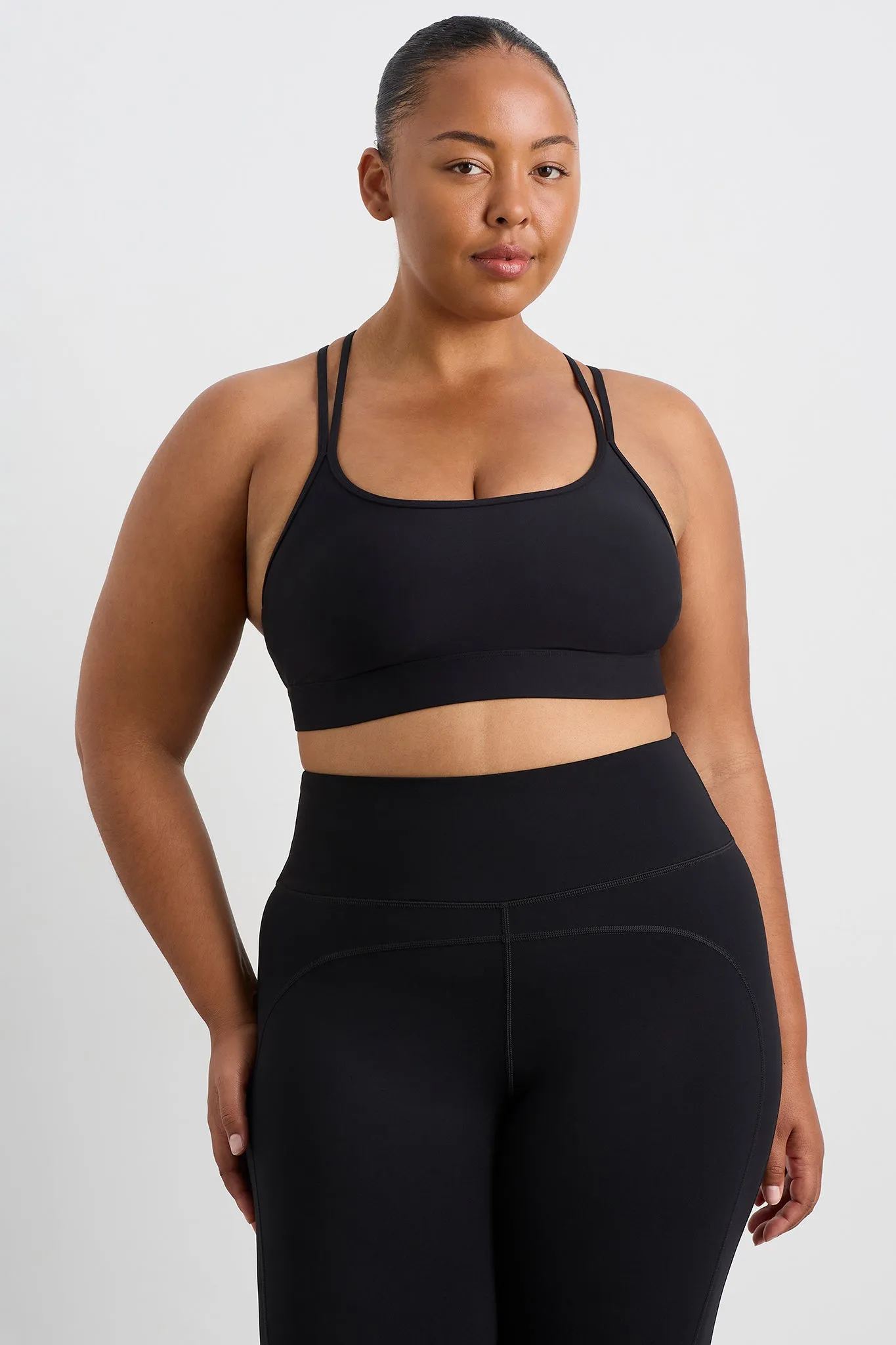 Mesh Back Sports Bra 338