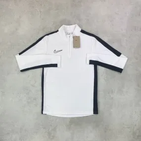 Nike Academy Drill Half Zip White/ Black