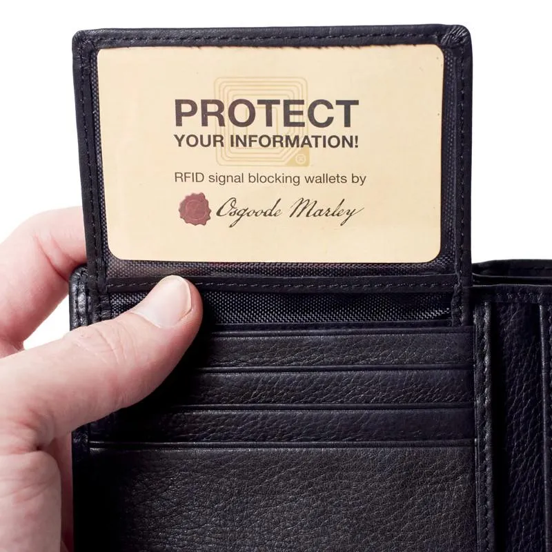 Osgoode Marley Leather RFID Blocking ID Pass Wallet