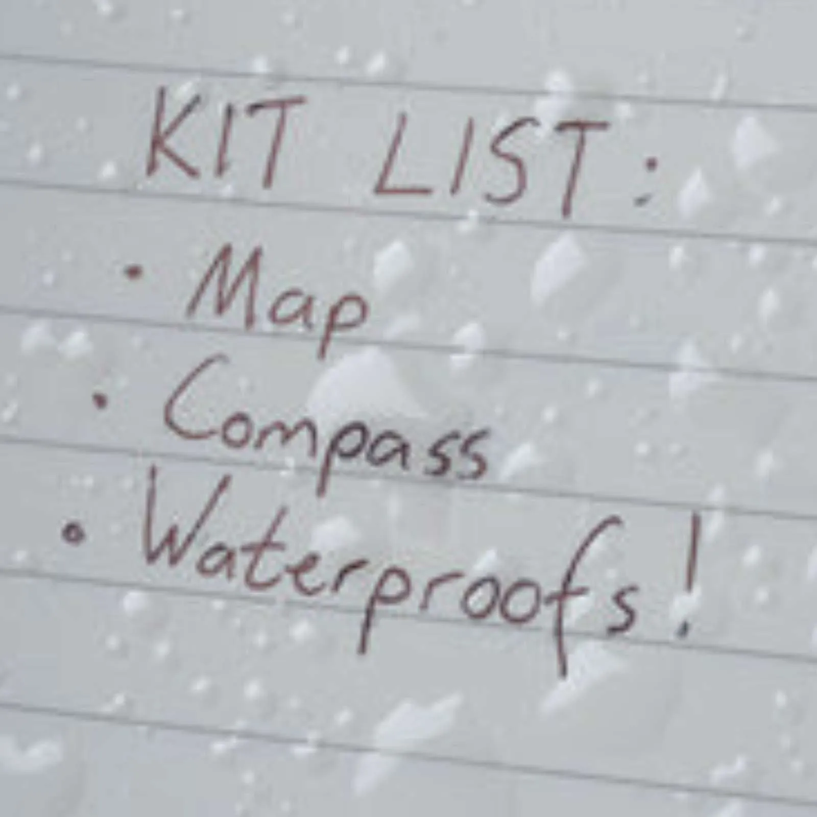 Outdoor Waterproof Notebook  A5