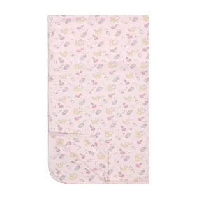 Polkadot BABY GIRLS BLANKET Baby Bubble Print