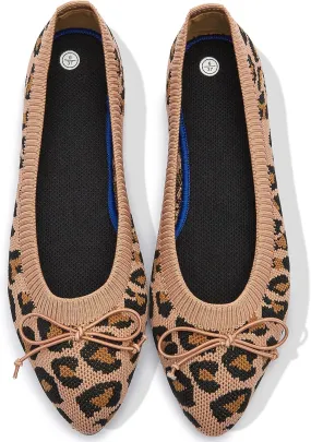 Shupua Women's Flats Black Flats Shoes Pointed Toe Ballet Flats Comfortable Bow Girls Flats Dressy