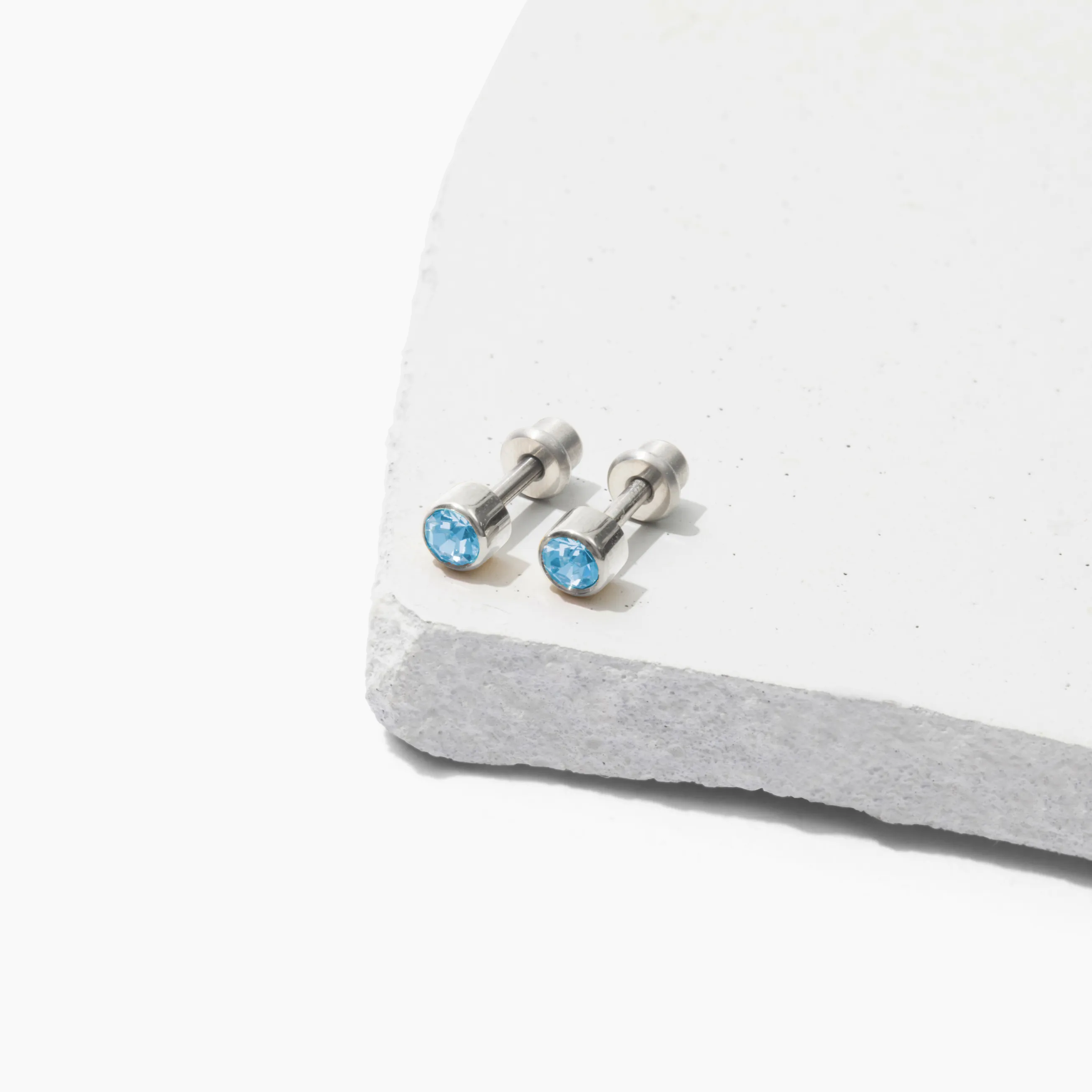 Siella Screw Back Stud Earrings
