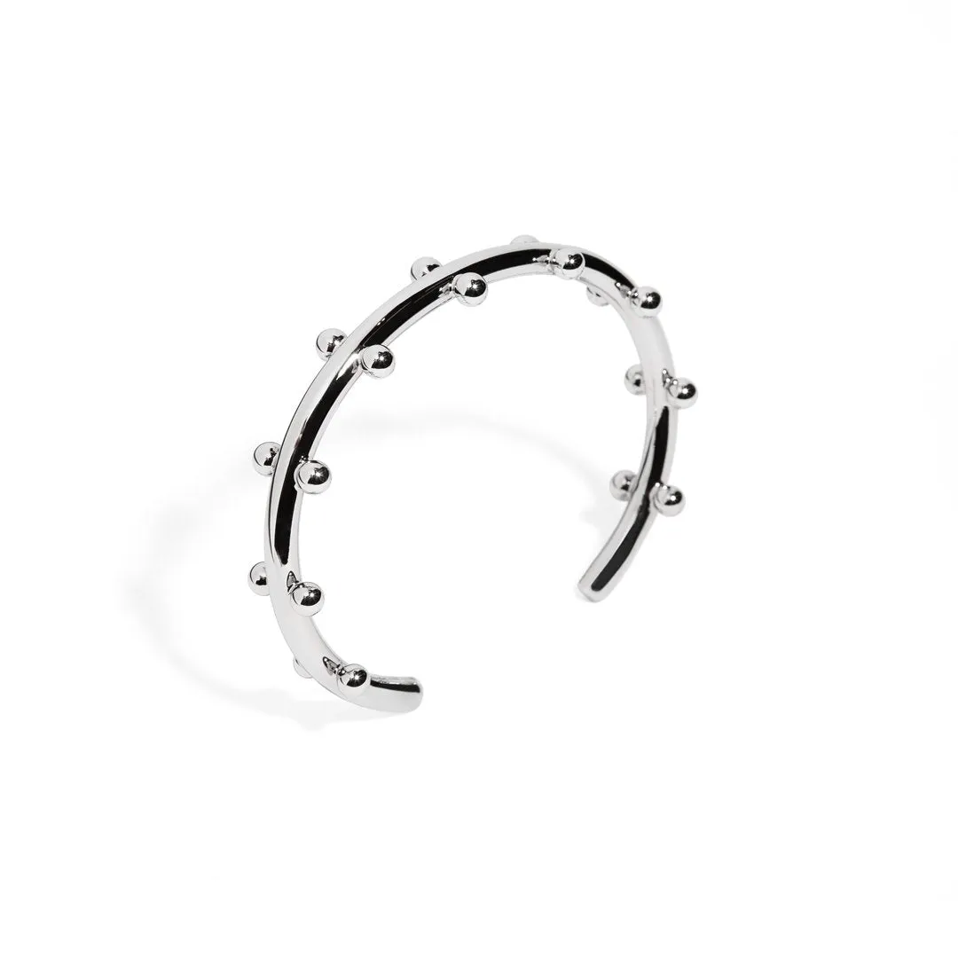 SILVER LE BULLES CUFF