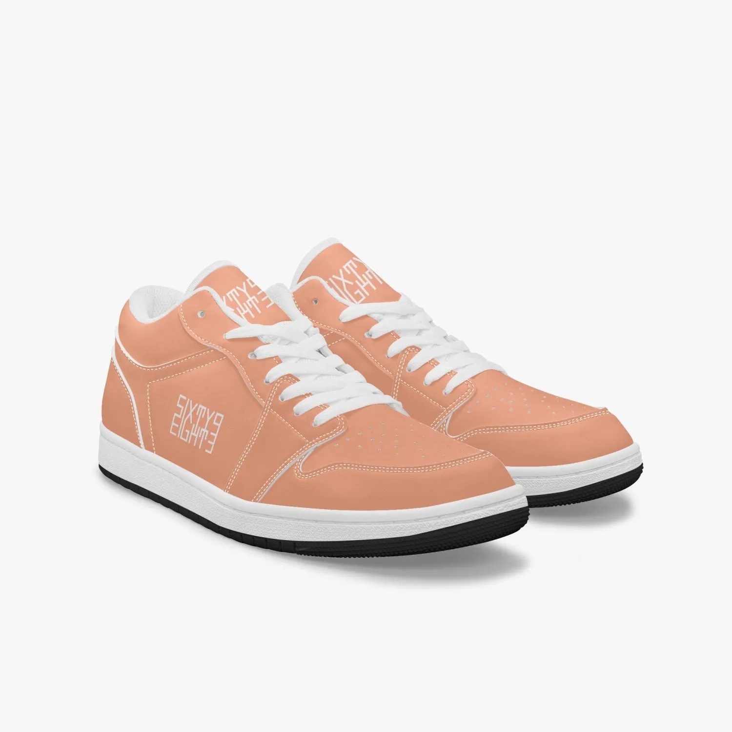 Sixty Eight 93 Logo White Peach SENTLT1 Shoes