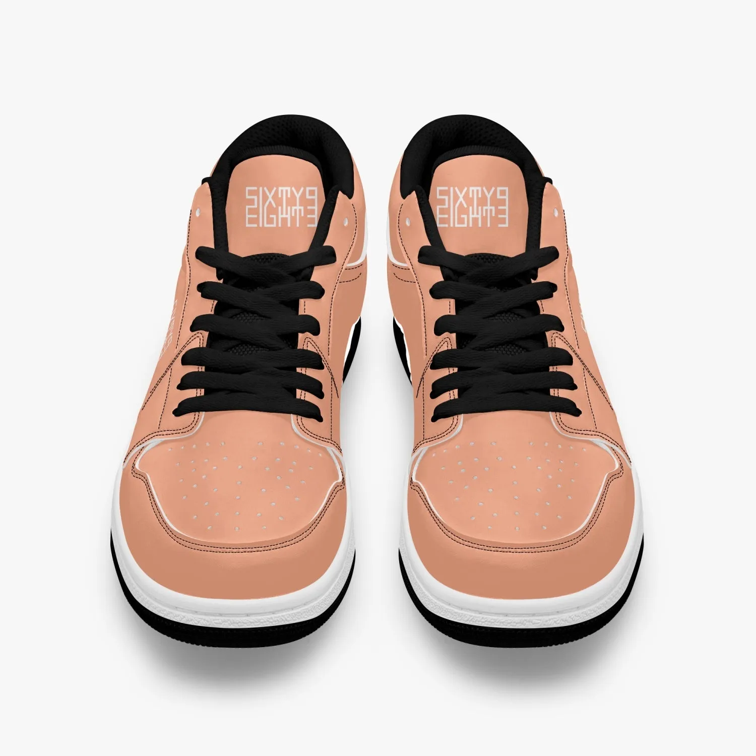 Sixty Eight 93 Logo White Peach SENTLT1 Shoes