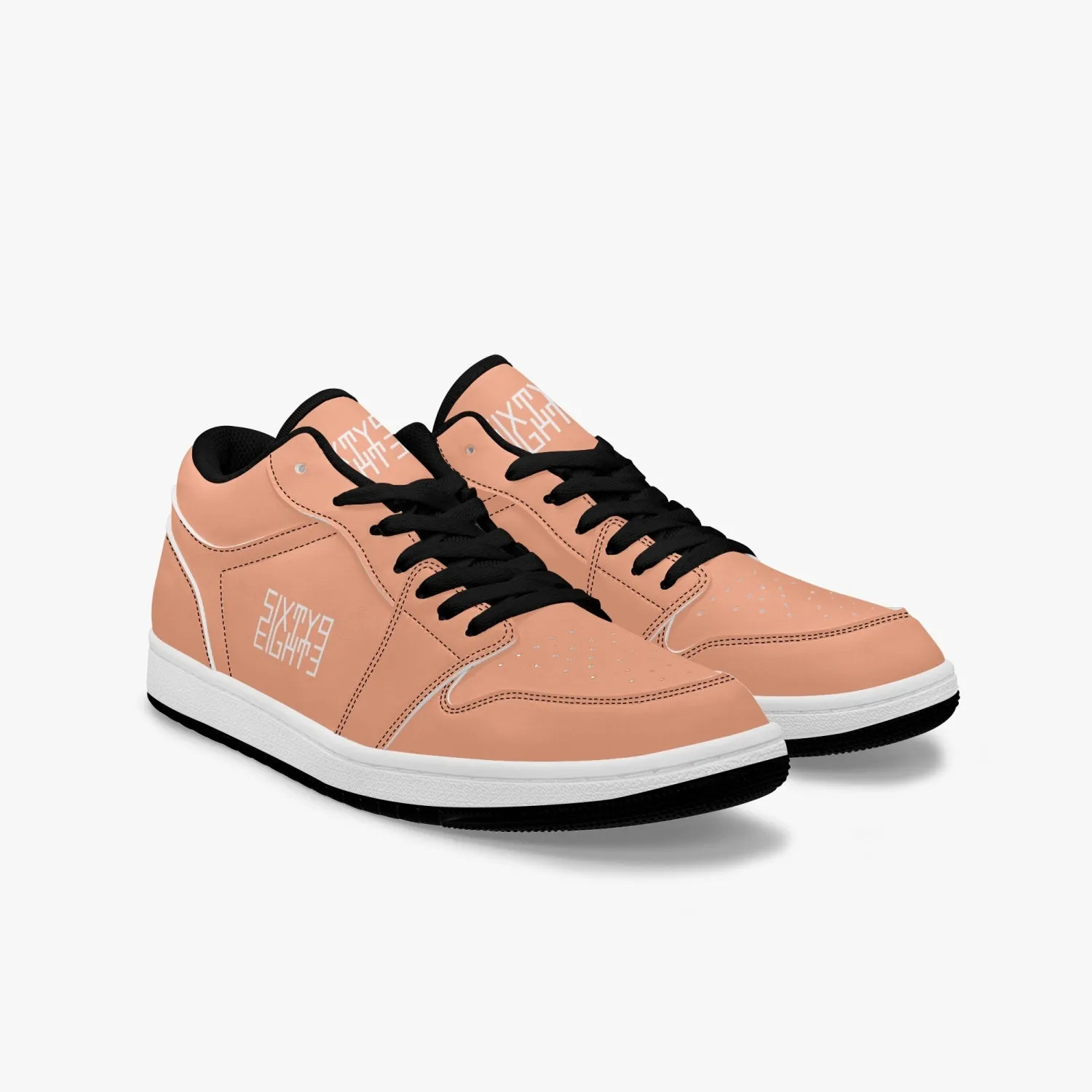 Sixty Eight 93 Logo White Peach SENTLT1 Shoes