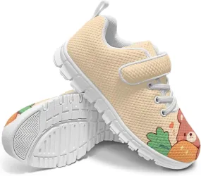 Teen Kids Single Buckle Sneaker,Boys Light Breathable Mesh Sneakers Sports Children Jogging Sports Training Shoes